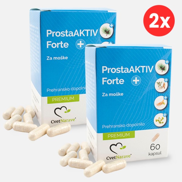 ProstaAktiv Forte KOMPLET 2 x 60 kapsul